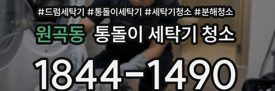 원곡동 통돌이 세탁기 청소