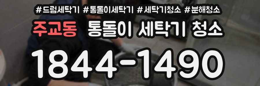 주교동 통돌이 세탁기 청소