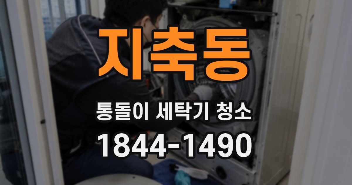 지축동 통돌이 세탁기 청소