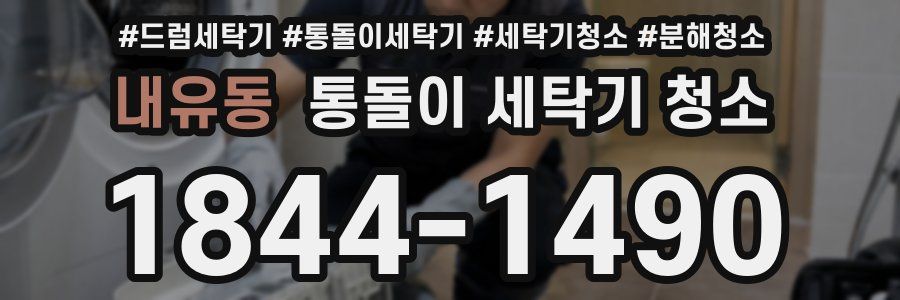 내유동 통돌이 세탁기 청소