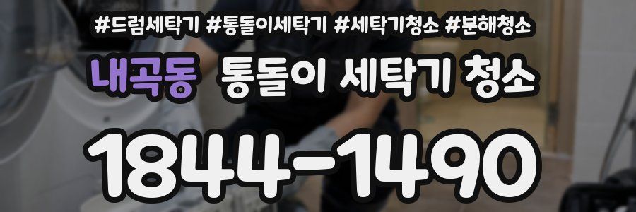 내곡동 통돌이 세탁기 청소