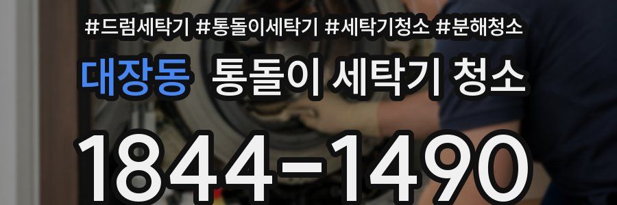 대장동 통돌이 세탁기 청소