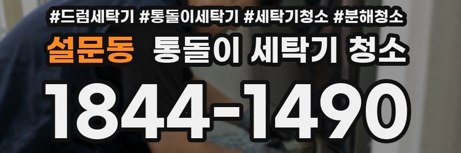 설문동 통돌이 세탁기 청소