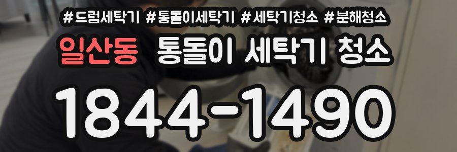 일산동 통돌이 세탁기 청소