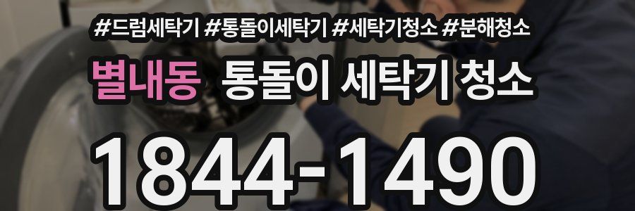 별내동 통돌이 세탁기 청소