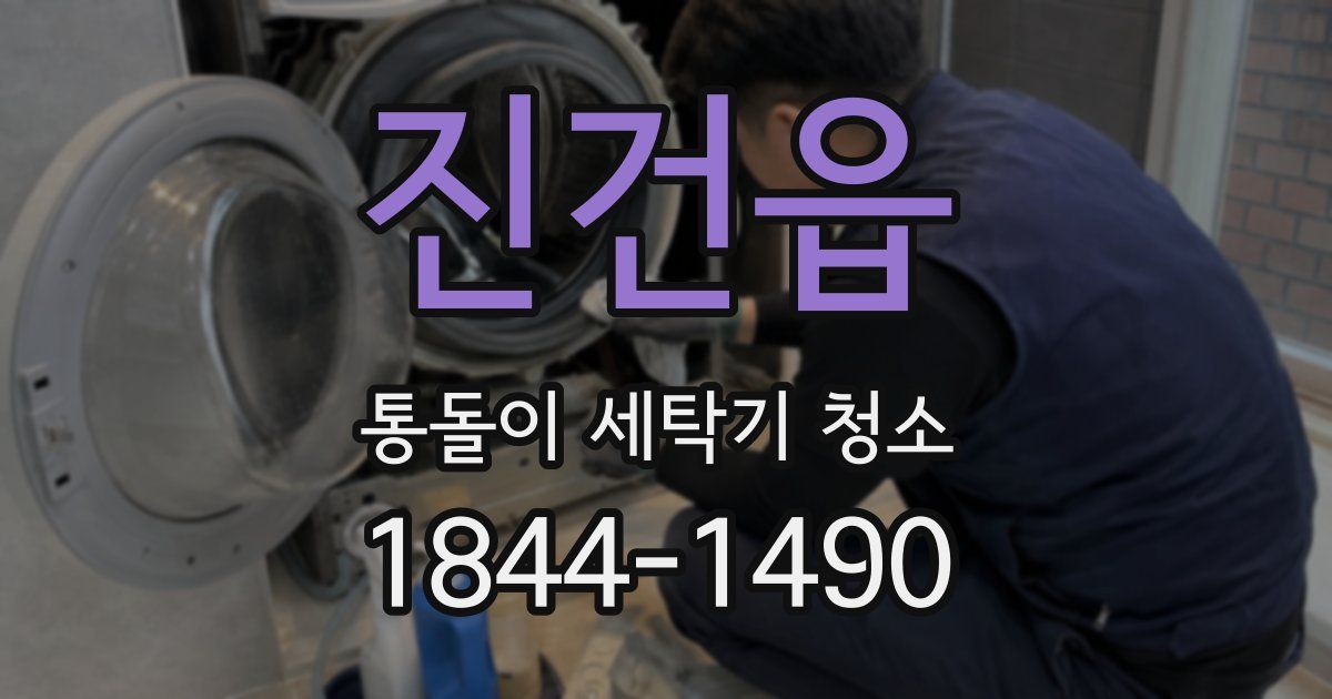 진건읍 통돌이 세탁기 청소