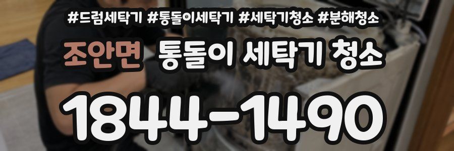 조안면 통돌이 세탁기 청소