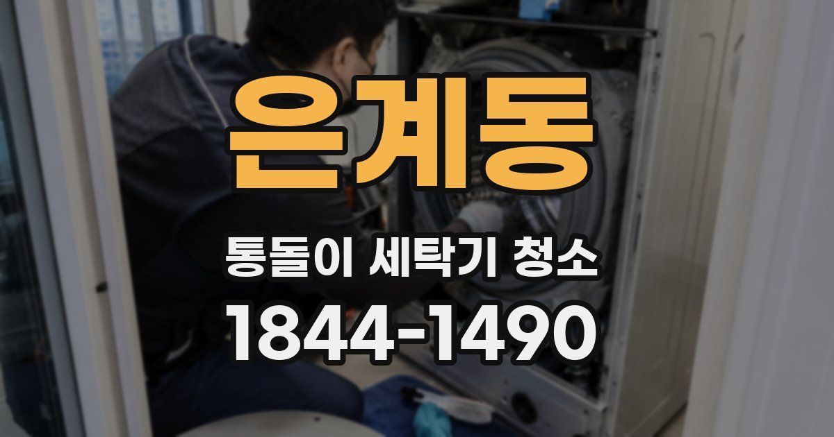 은계동 통돌이 세탁기 청소