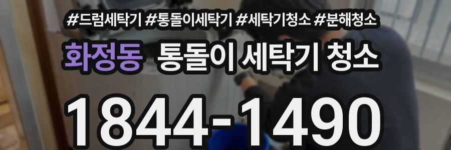 화정동 통돌이 세탁기 청소