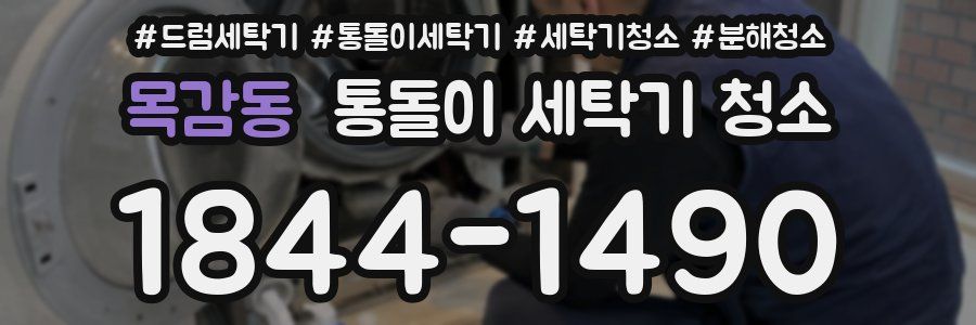 목감동 통돌이 세탁기 청소