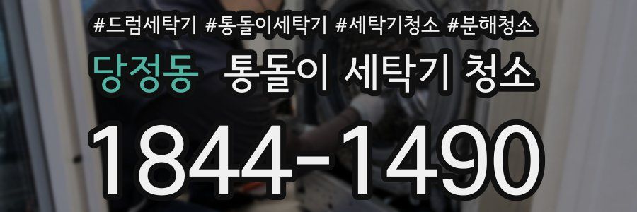 당정동 통돌이 세탁기 청소