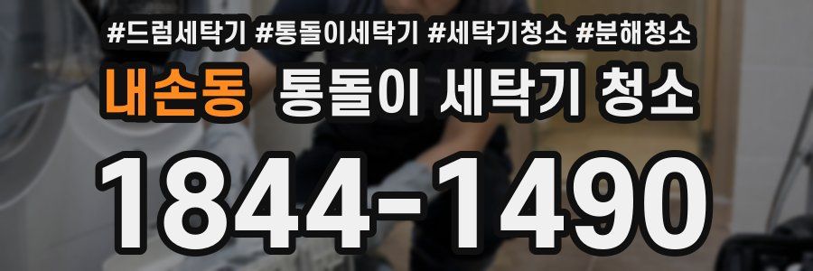 내손동 통돌이 세탁기 청소