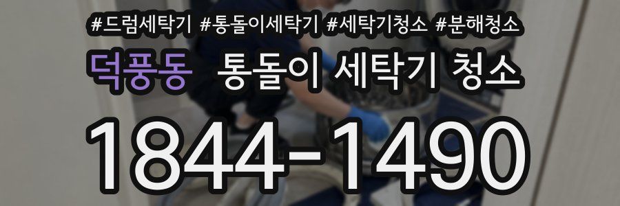 덕풍동 통돌이 세탁기 청소