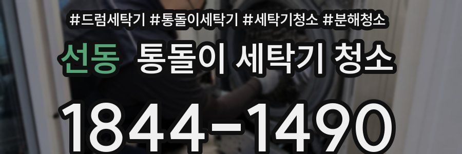선동 통돌이 세탁기 청소