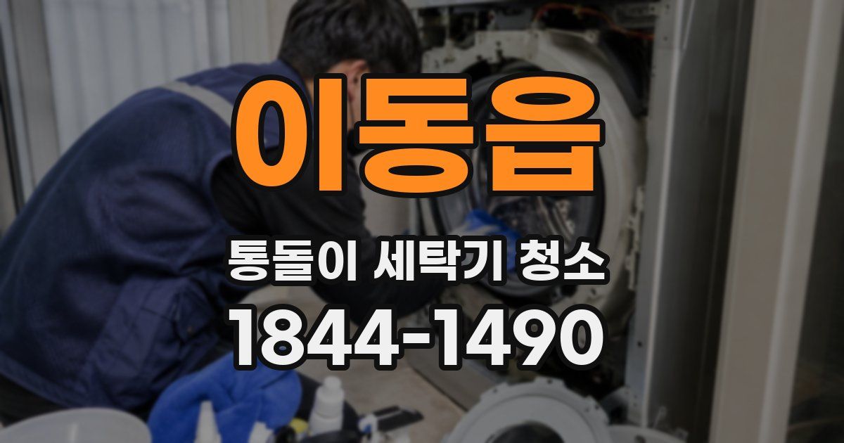 이동읍 통돌이 세탁기 청소