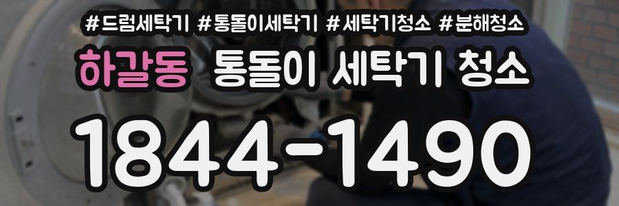 하갈동 통돌이 세탁기 청소