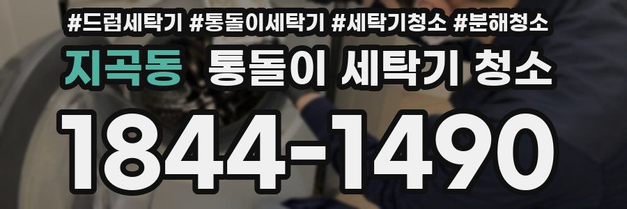 지곡동 통돌이 세탁기 청소