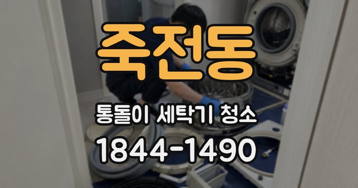 죽전동 통돌이 세탁기 청소