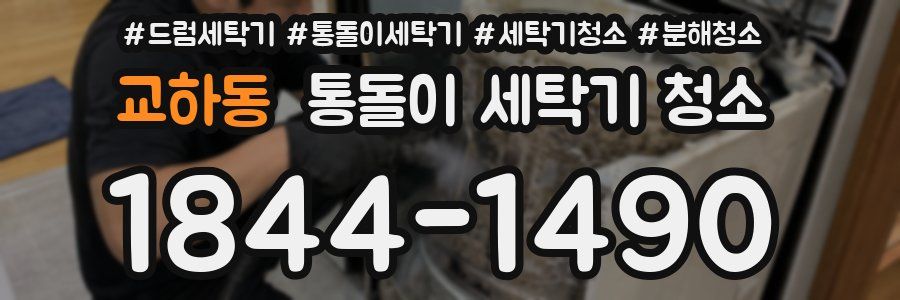 교하동 통돌이 세탁기 청소