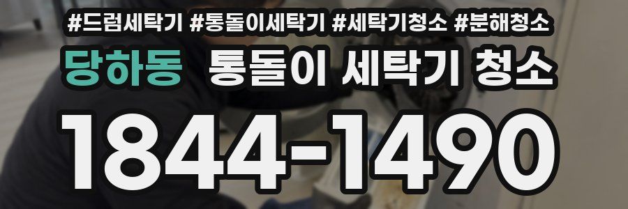 당하동 통돌이 세탁기 청소