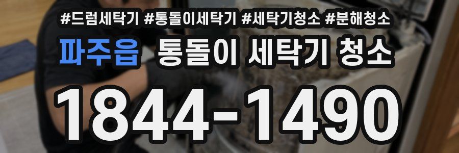 파주읍 통돌이 세탁기 청소