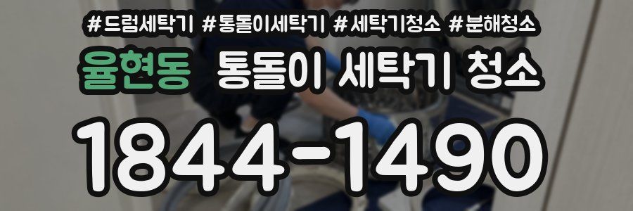율현동 통돌이 세탁기 청소