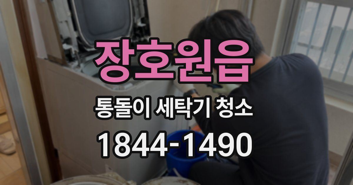 장호원읍 통돌이 세탁기 청소