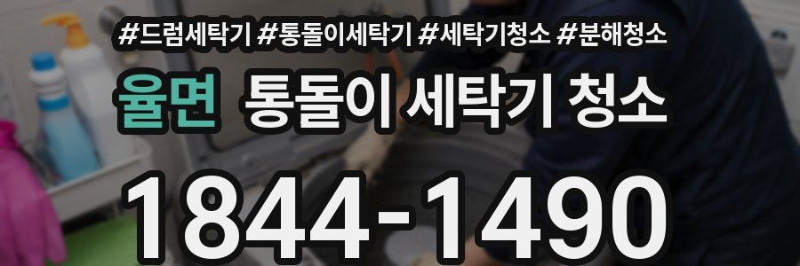 율면 통돌이 세탁기 청소