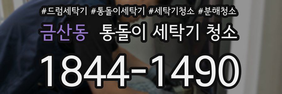 금산동 통돌이 세탁기 청소