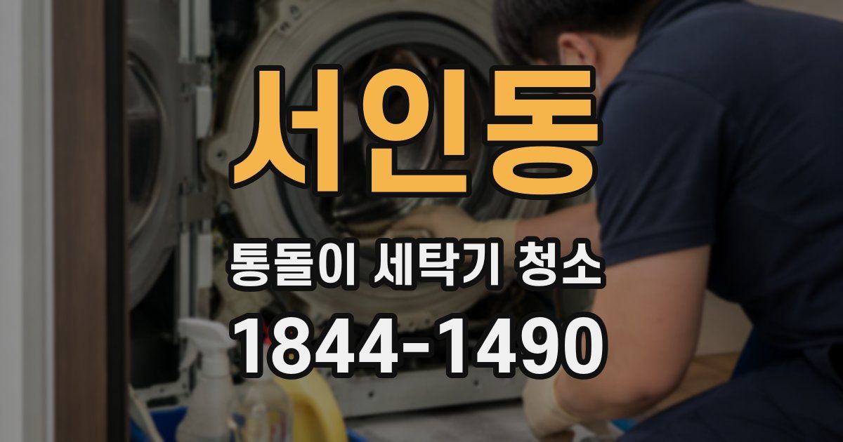 서인동 통돌이 세탁기 청소