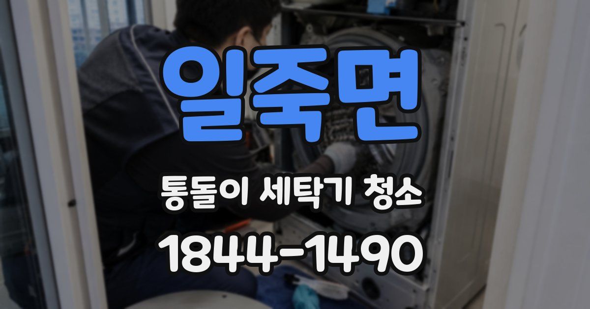 일죽면 통돌이 세탁기 청소