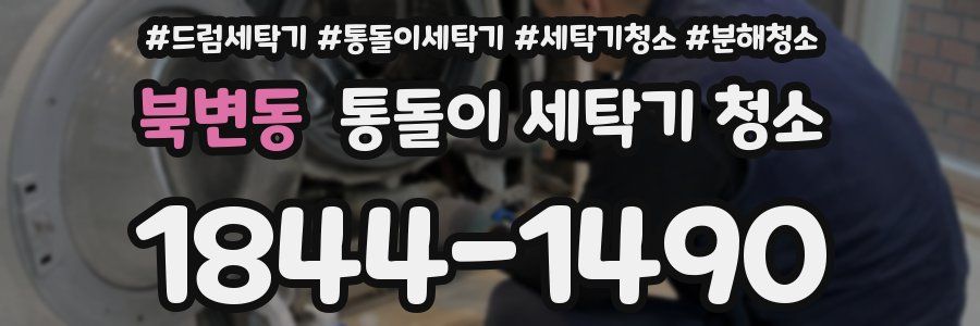 북변동 통돌이 세탁기 청소