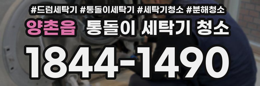 양촌읍 통돌이 세탁기 청소