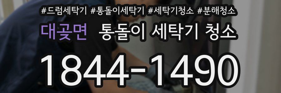 대곶면 통돌이 세탁기 청소