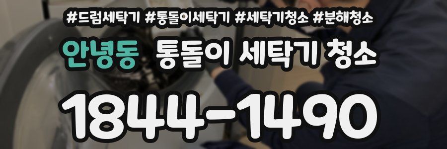 안녕동 통돌이 세탁기 청소