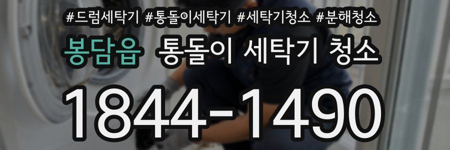 봉담읍 통돌이 세탁기 청소