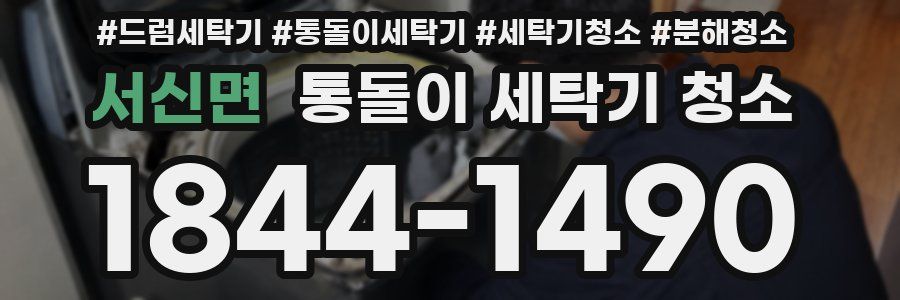 서신면 통돌이 세탁기 청소