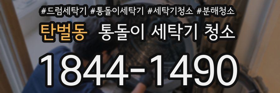 탄벌동 통돌이 세탁기 청소