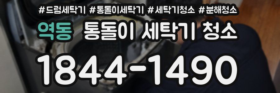 역동 통돌이 세탁기 청소