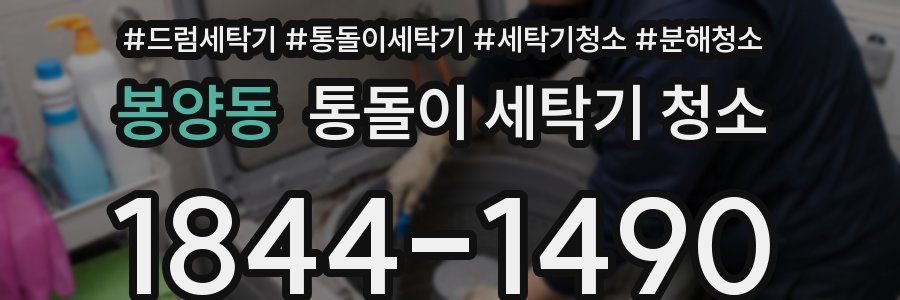 봉양동 통돌이 세탁기 청소