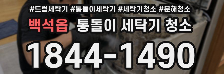 백석읍 통돌이 세탁기 청소