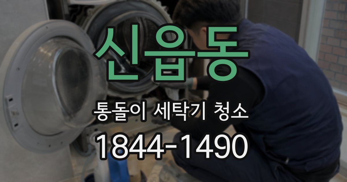 신읍동 통돌이 세탁기 청소