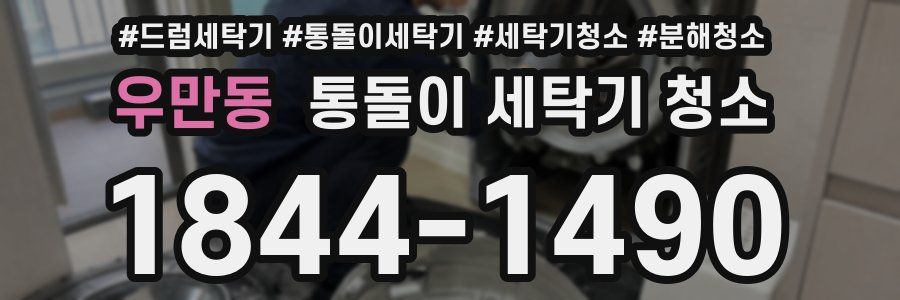 우만동 통돌이 세탁기 청소