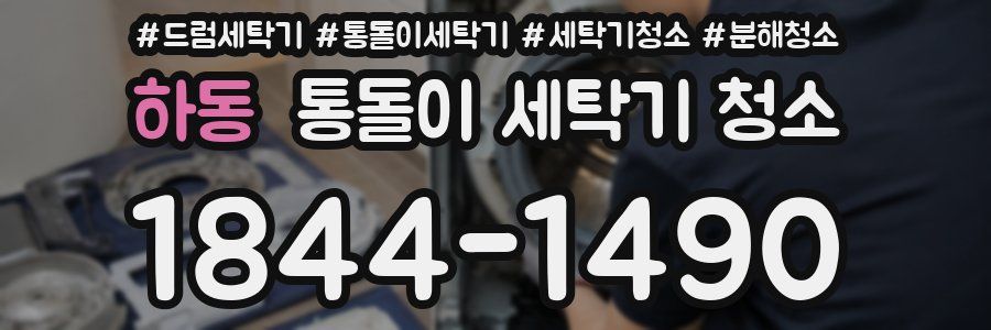 하동 통돌이 세탁기 청소