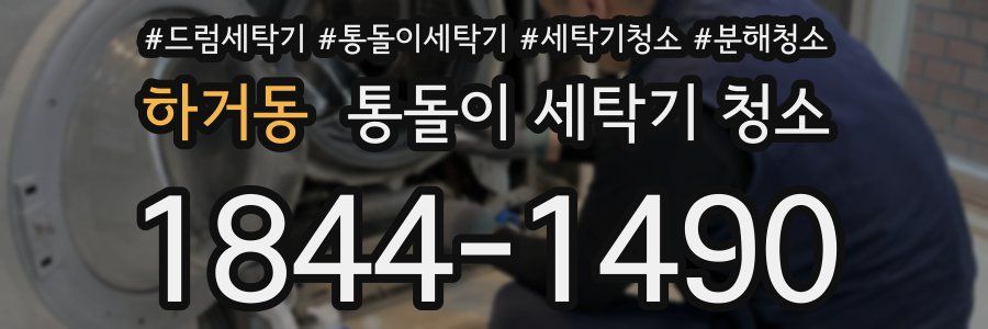 하거동 통돌이 세탁기 청소
