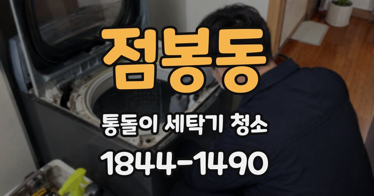 점봉동 통돌이 세탁기 청소