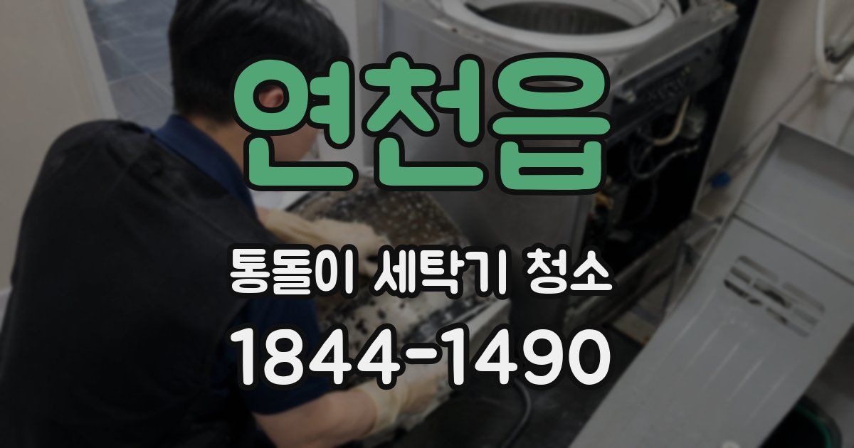 연천읍 통돌이 세탁기 청소
