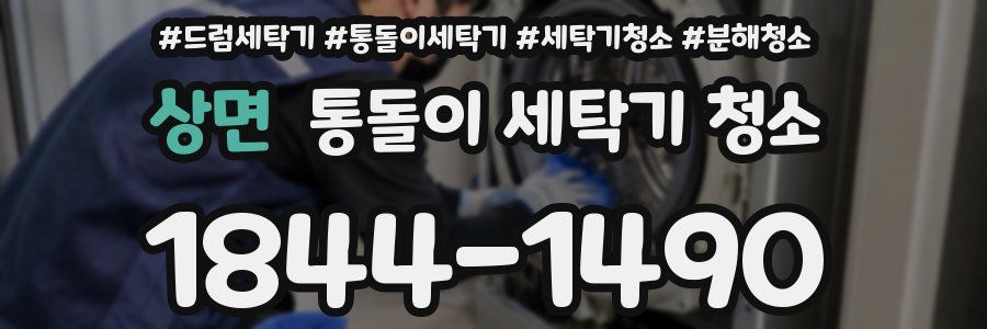 상면 통돌이 세탁기 청소