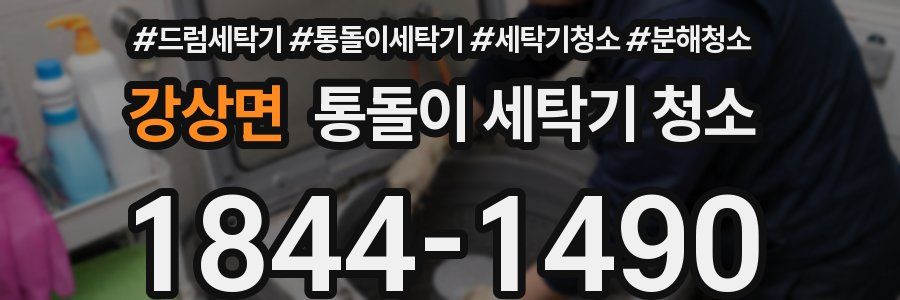 강상면 통돌이 세탁기 청소