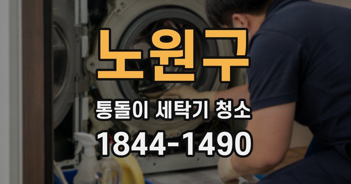노원구 통돌이 세탁기 청소